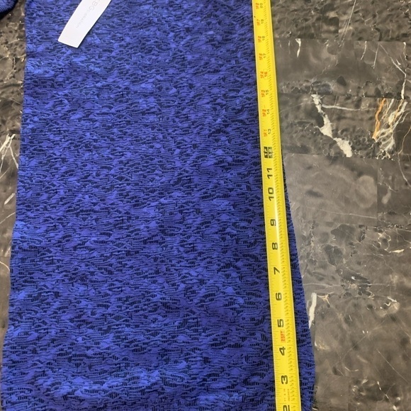 BCBGENERATION Periblue Blue One Shoulder Long Sleeve Bodycon (New) size S/XS - Picture 7 of 12